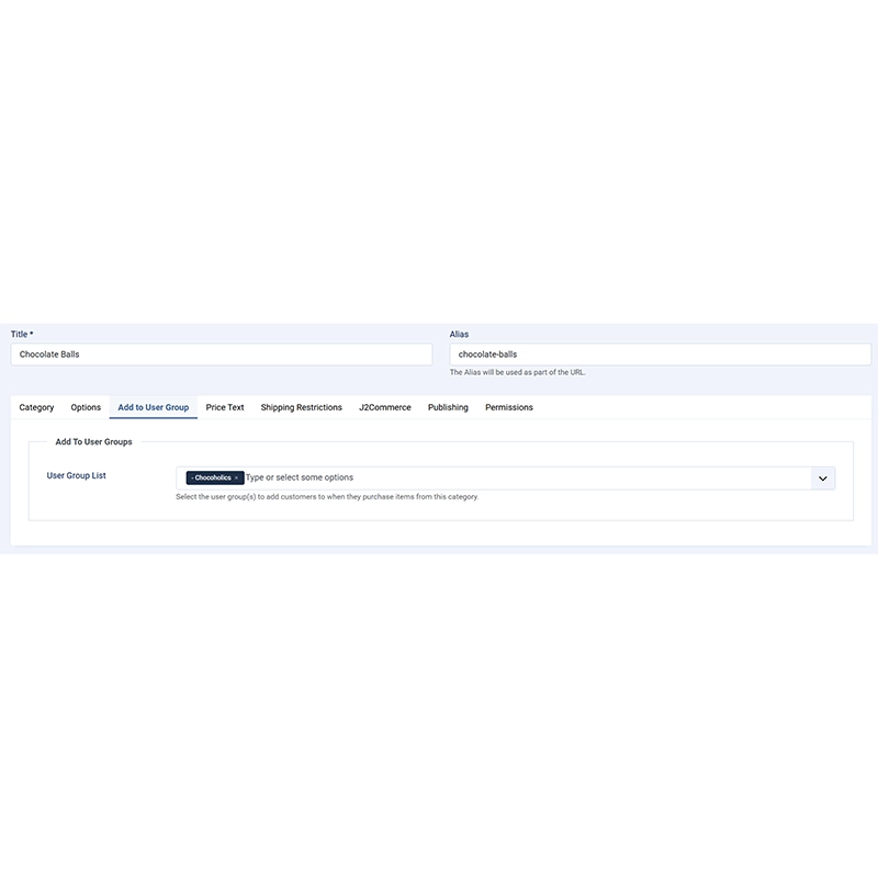 One Category Setting. Hundreds of Products Covered