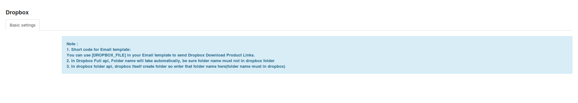 Send the file links through email notifications