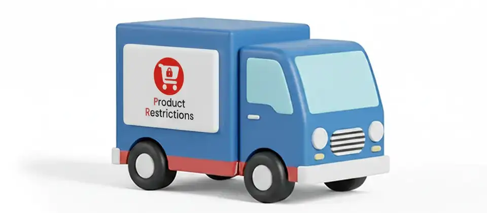 Product Shipping Restrictions