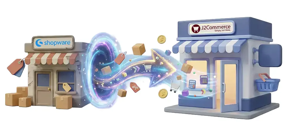 Shopware 6 to J2Commerce 6