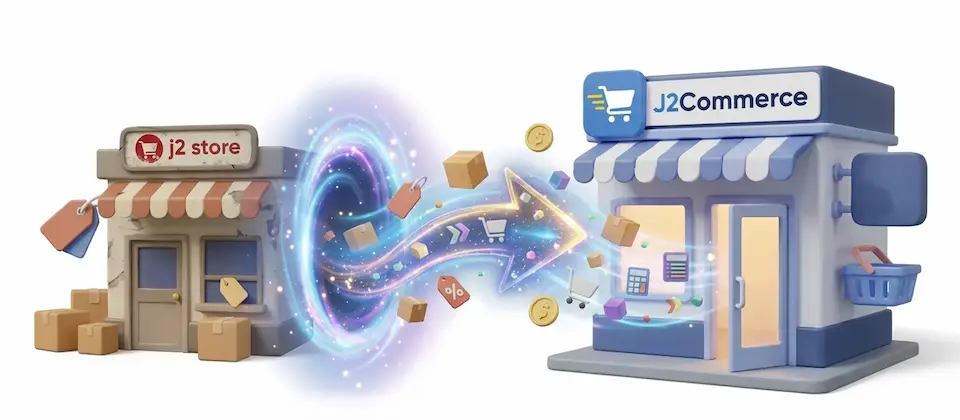 J2Store 3 to J2Commerce 6