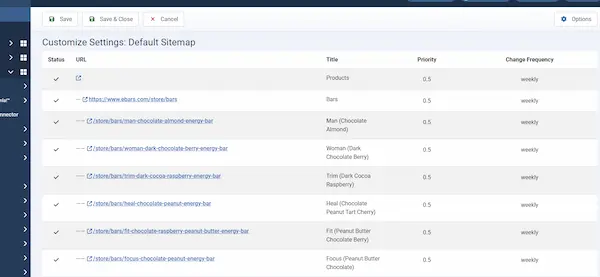Control your sitemaps
