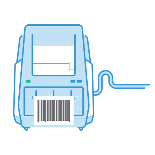 Label and barcode printing