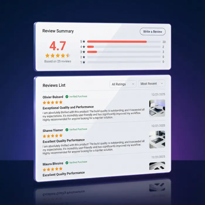 Real Reviews on Every Product