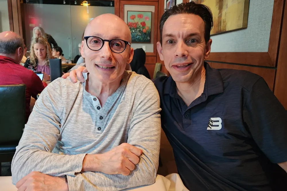 Olivier and Adam, the dream team