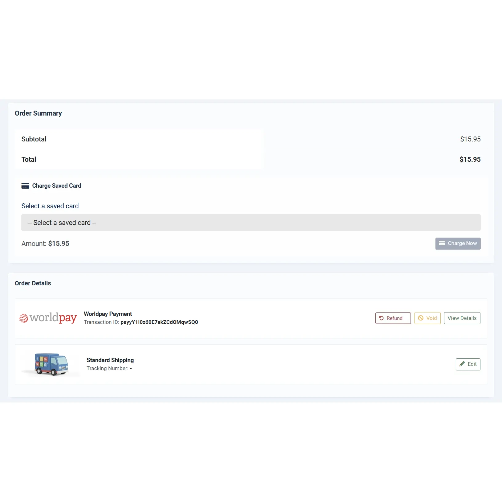 Run Your Entire Payment Lifecycle from the Order Screen