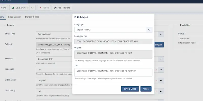 email language 3